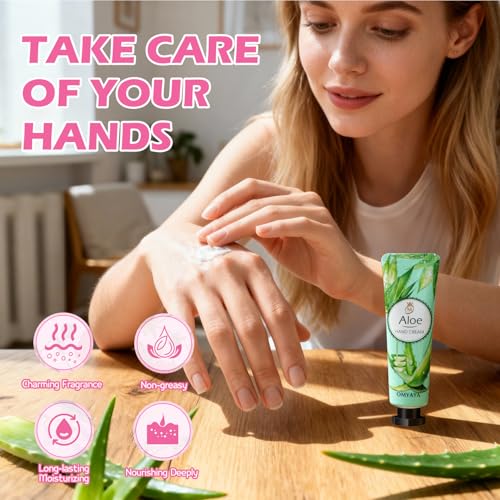 10-Pack Lip Balm and Hand Cream Gift Set with Organza Bags & Thank You Cards