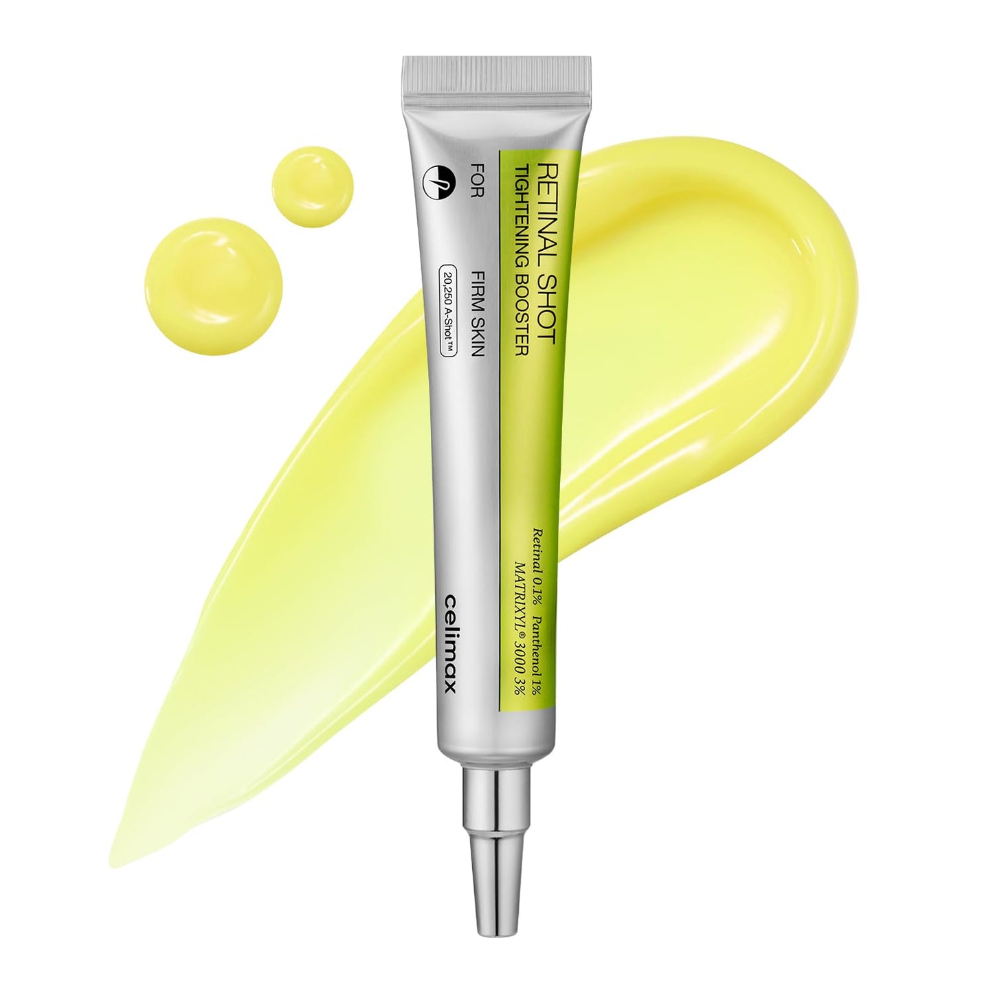 Celimax Vita A Retinal Shot Tightening Booster - 0.1% Retinal, Anti-Aging & Pore Minimizer | 15ml Korean Skincare