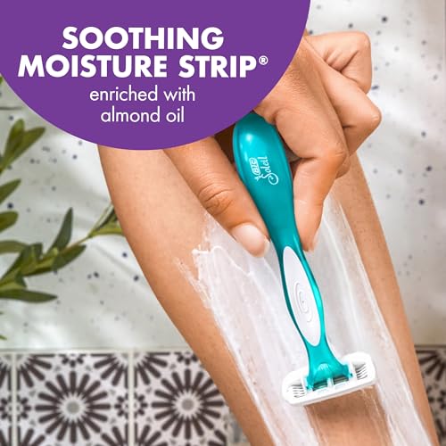 BIC Soleil 4 Escape Women's Disposable Razors - 4-Pack with Lavender Scent