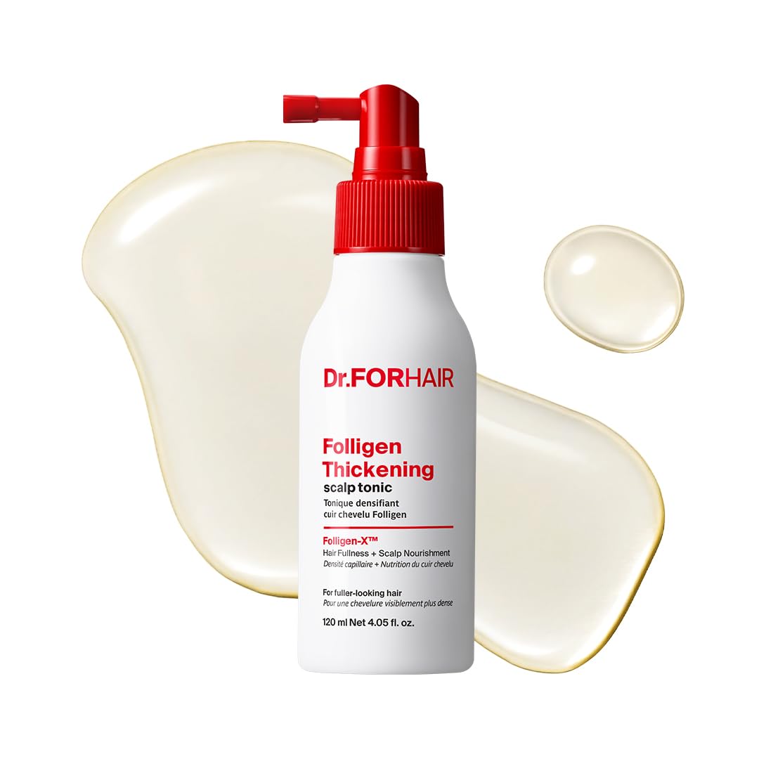Dr.FORHAIR Folligen Tonic 4.06 fl oz | Scalp Serum for Hair Care | Scalp Care and Nourishment | Revitalizing Tonic for Healthy Scalp & Hair Thickening