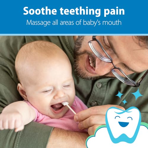 Dr. Brown's Baby Oral Cleaners - Soft Disposable Gauze Brush, 60 Count