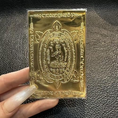 Feng Shui Buddha Amulet Card - Attract Wealth & Good Luck