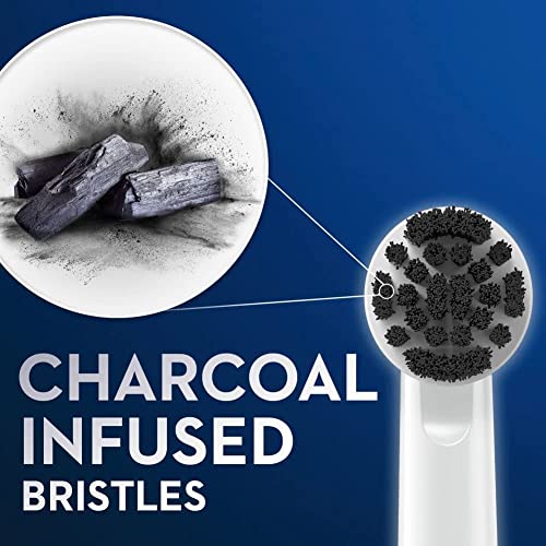 Oral-B Charcoal Replacement Brush Heads 5 Count for Electric Toothbrush (Pack of 5)