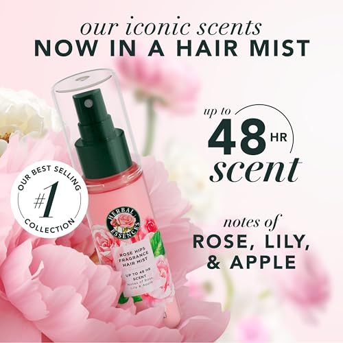 Herbal Essences Rose Hips Smooth Shampoo, Conditioner & Fragrance Mist Set