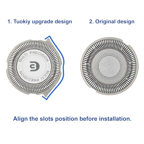 SH30 Replacement Heads for Philips Norelco Series 3000 - 6-Piece Set