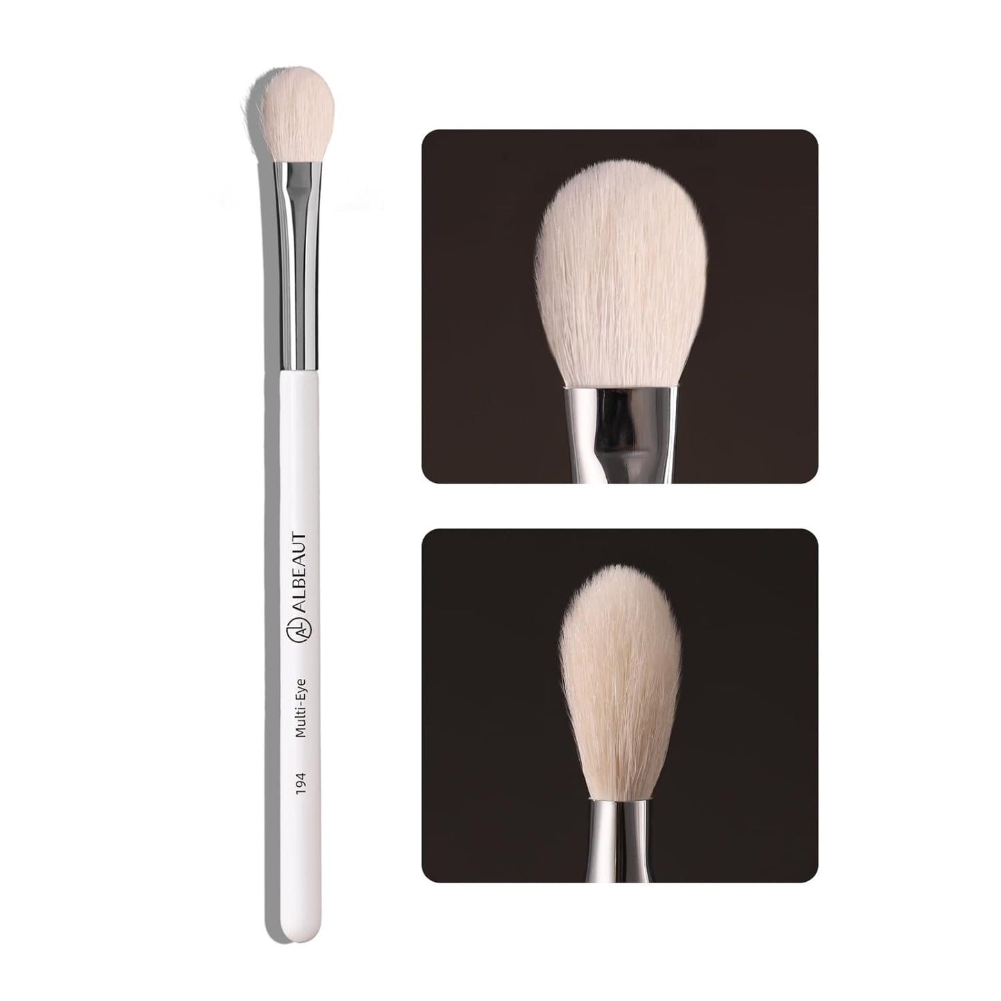 Eye Shadow Brush - Dense & Soft Applicator for Smokey Eyes | Classic Shader (196)