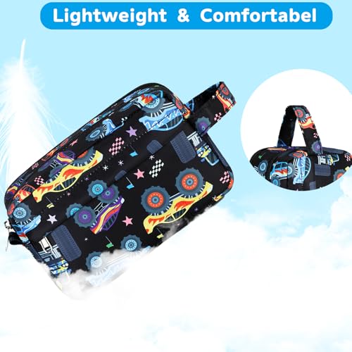 Kids Travel Toiletry Bag - Cute Waterproof Organizer for Boys & Girls