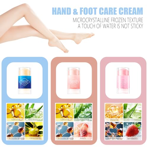 Moisturizing Foot Lotion Stick for Cracked Heels & Dry Skin