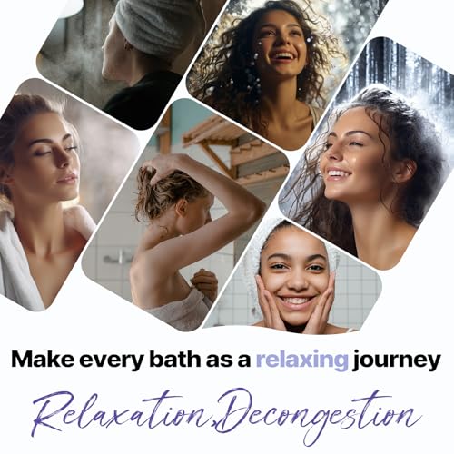 Shower Steamers Aromatherapy Birthday Gifts for Women - SWCANDY 8 Pcs Travel Essentials, Hotel Shower Spa Holidays Mom Wife Grandma Sister Her Self Care Relaxation with Natural Essential Oils Home