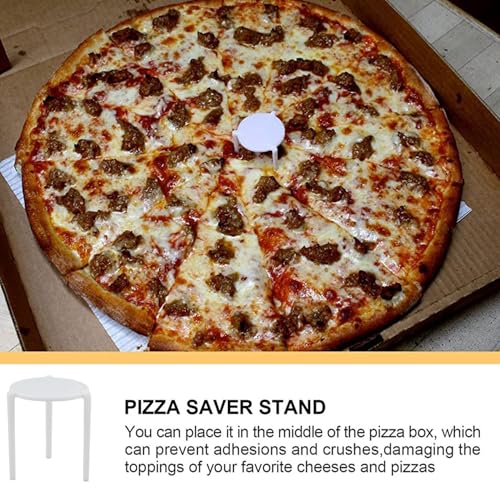 Pizza Saver Stand - Disposable Plastic Tripod for Perfect Delivery (Pack of 50)