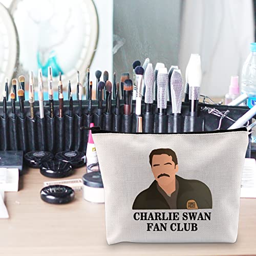 POFULL Vampire Charlie Swan Makeup Bag - Cosmetic & Travel Organizer