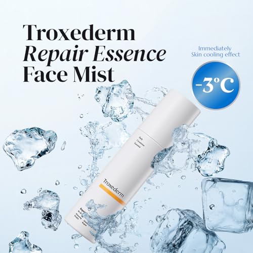 TROXEDERM Repair Essence Toner Mist 3.38 Fl.oz Korean Hydrating Facial Spray with Niacinamide & Centella Asiatica