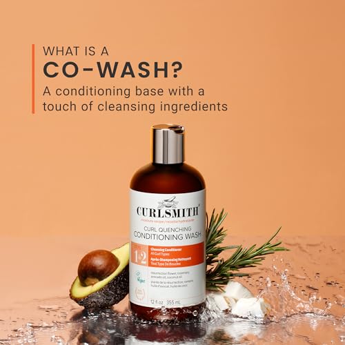 CURLSMITH Curl Quenching Conditioning Wash - Sulphate-Free Co-Wash for All Curl Types