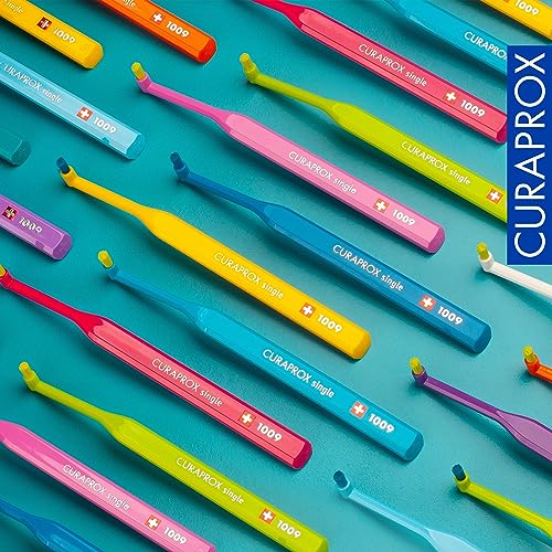 Curaprox CS 1009 Single-Tuft Toothbrush for Braces & Implants
