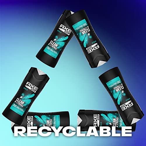 Axe Apollo 2-in-1 Shampoo and Conditioner for Men - 16 oz