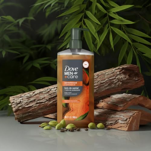 Dove Men+Care Moisturizing Body Wash - Sandalwood & Cardamom, 26oz