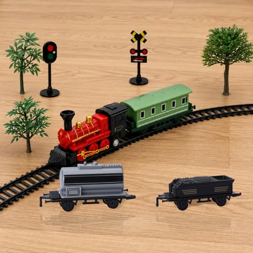 13-Piece Train Theme Cake Topper Set for Birthday Parties