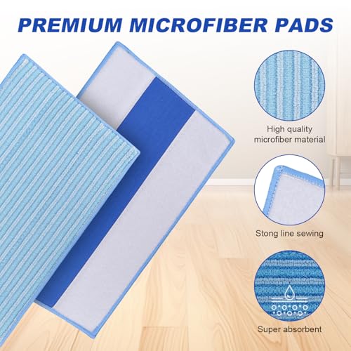 Microfiber Mop Pads for HAAN FS, SI, MS Series - 3 Pack