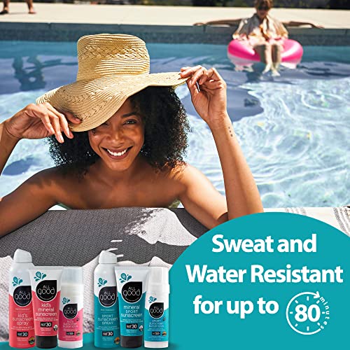 All Good SPF 30 Sunscreen Stick - Water Resistant, Reef Friendly