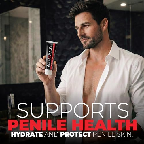 AlphaMale Fragrance-Free Penile Health Cream for Sensitive Skin - 4oz