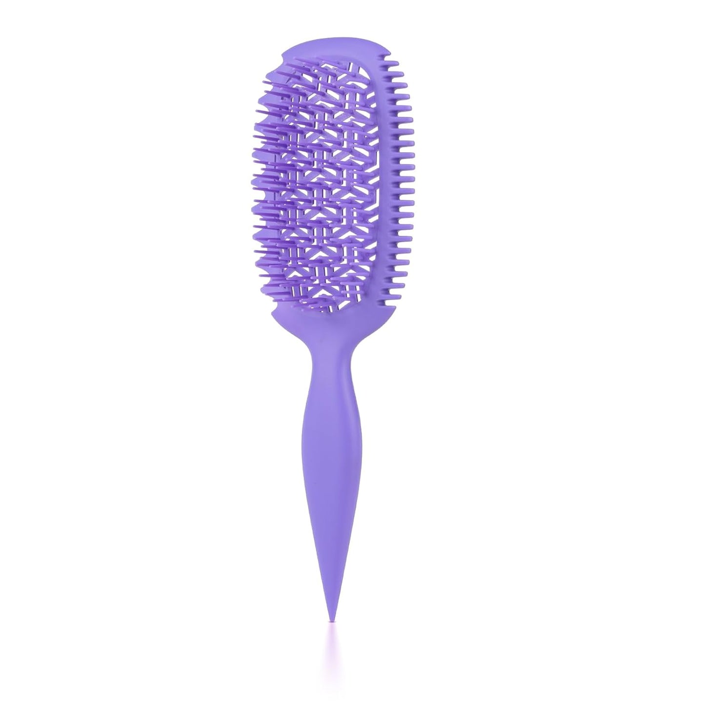 Curl Defining Vented Hair Brush - Effortlessly Detangles & Shapes | Ideal for All Hair Types, Reduces Frizz