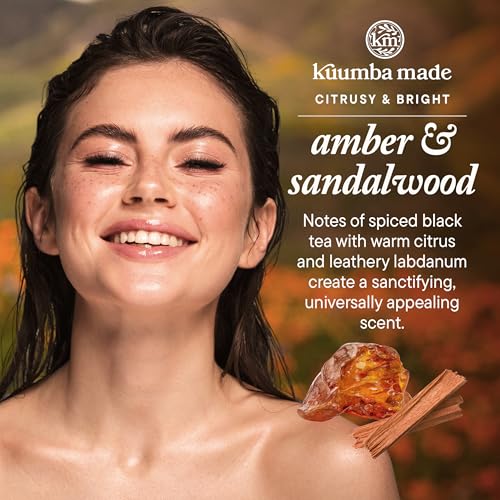 Kuumba Made Amber & Sandalwood Roll-On Fragrance Oil 0.15 Fl Oz