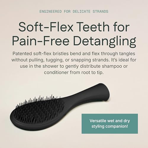KeraFactor KeraSmooth Detangling Brush for Fine and Thinning Hair