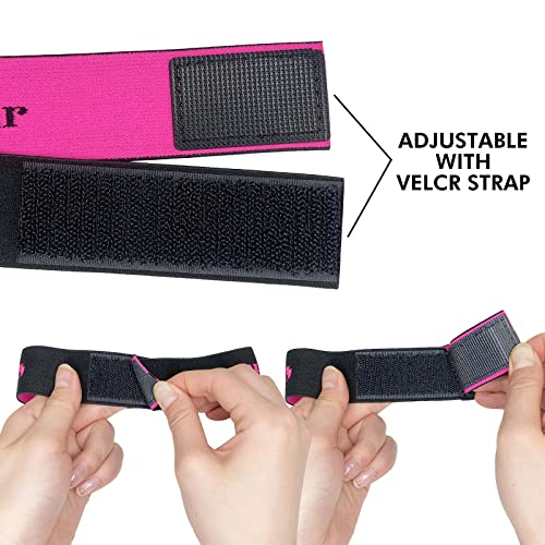 Dolahair 4-Pack Lace Melting Bands for Wigs - Elastic Edge Wraps for Natural Hair & Lace Laying