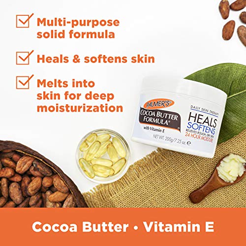 Palmer's Cocoa Butter Body Lotion with Vitamin E - 7.25 Oz (3 Pack) | Deep Hydration for Dry & Eczema-Prone Skin