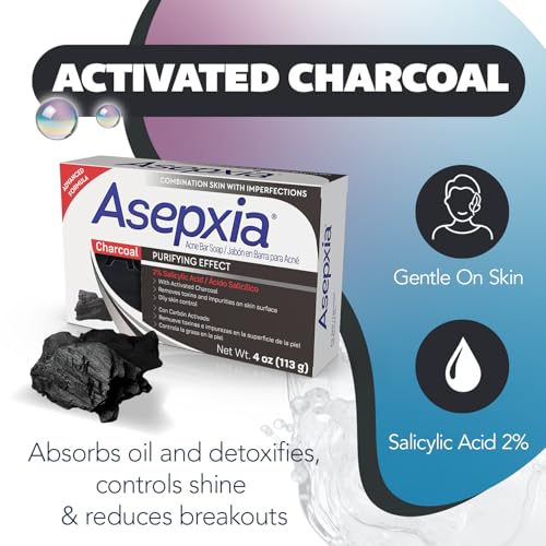 Asepxia Salicylic Acid Bar Soap for Acne Treatment | 4 Oz