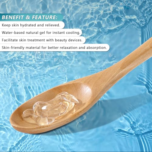 Hydrating Microcurrent Conductive Gel for Facial & Body Care - Pack of 2
