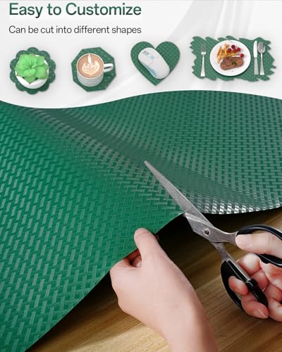 GTJ Non-Slip Shelf and Drawer Liner - 12in x 20ft EVA Waterproof Mat