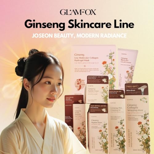 Glamfox Ginseng Peptide Anti-Aging Face Cream - 86% Extract, 80ml