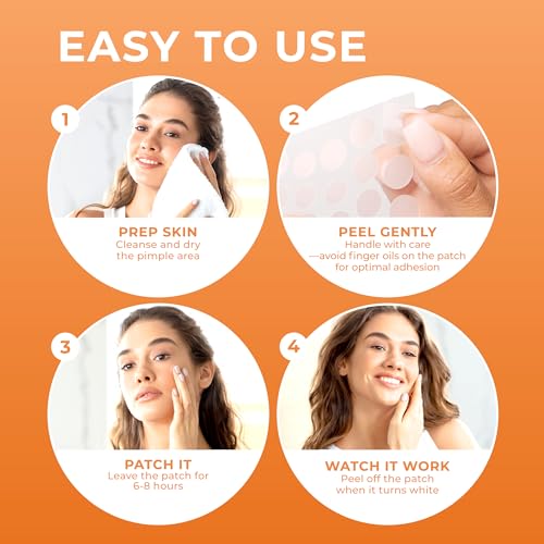 PatchRx Hydrocolloid Acne Pimple Patches - 240 Count