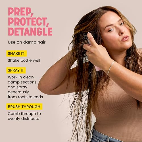 Drybar Prep Rally Prime & Prep Detangler | Noir Scent, 2 Count