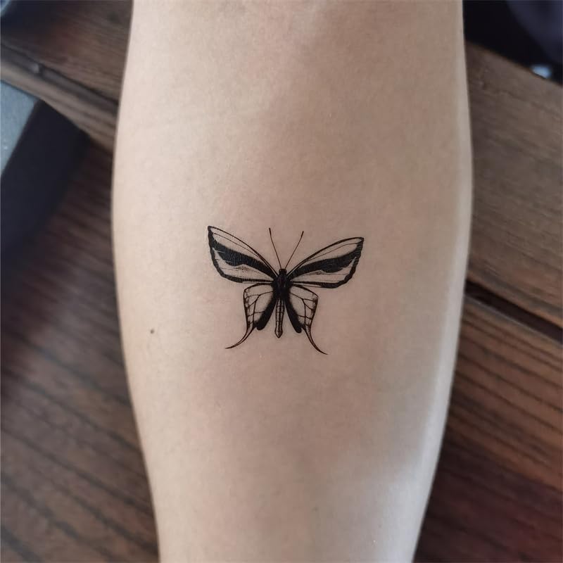 SanerLian Butterfly & Insect Temporary Tattoo Set Waterproof 24pcs SF183