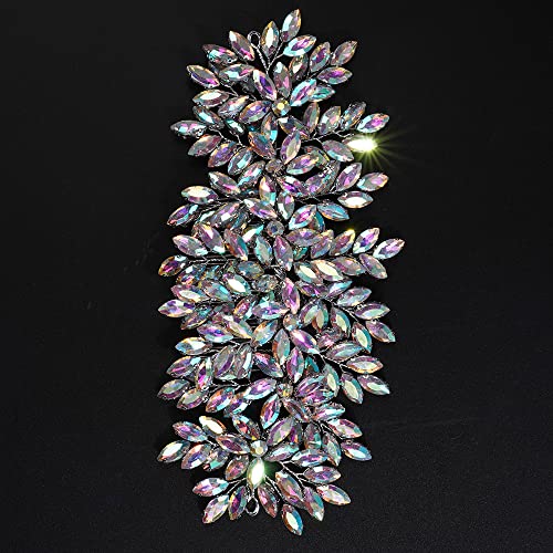 JWICOS AB Crystal Wedding Hair Comb for Women & Girls - Bridal Hair Accessory