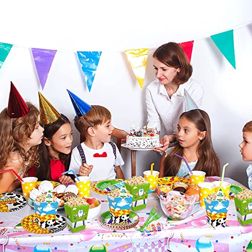 24 Pack Cartoon Story Popcorn Boxes for Birthday Parties
