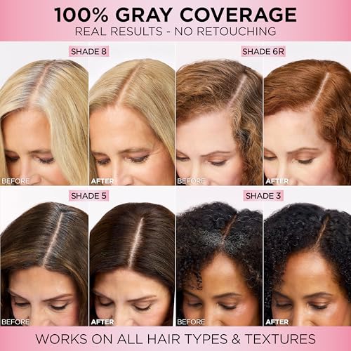 L'Oreal Paris Excellence Crème Hair Dye, 5 Medium Brown - 100% Gray Coverage