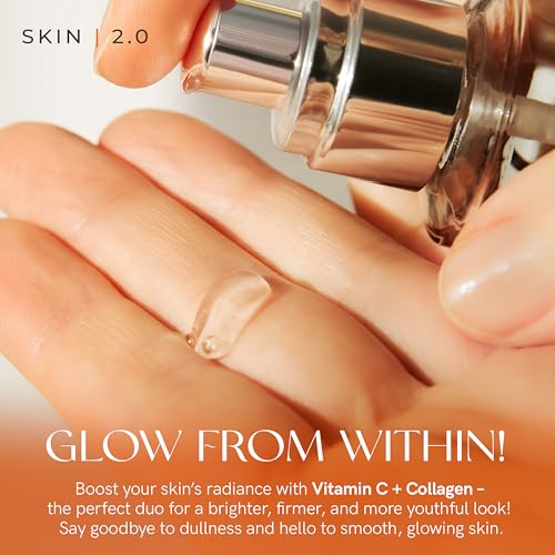 Skin 2.0 Vitamin C Serum for Face - Anti-Aging & Dark Spot Remover, 1.69 oz