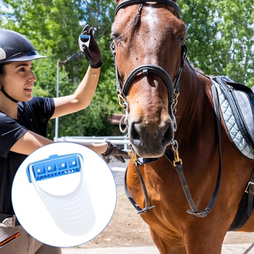Disposable Horse Grooming Razors - 6 Pack with Stainless Steel Blades