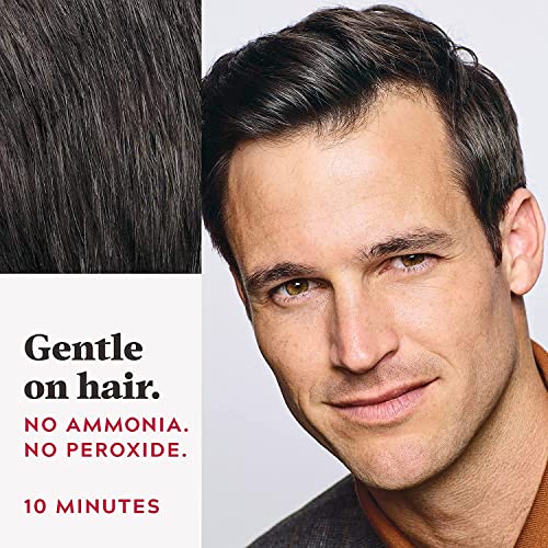 Just for Men Easy Comb-In Color, Darkest Brown - 10-Minute Gray Coverage