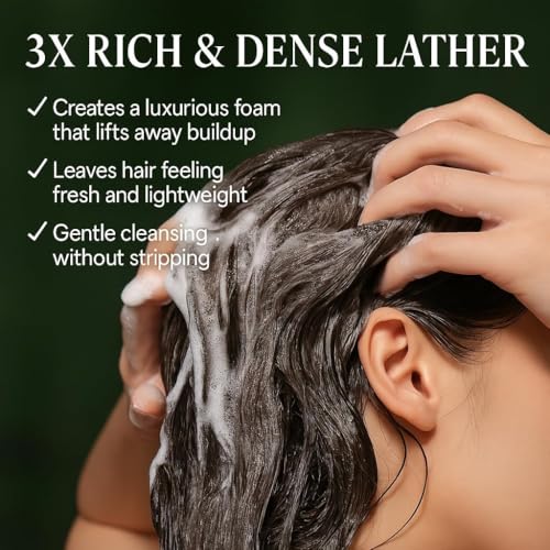 YECDET Nature Triangle Shampoo Bar with Usman Grass Extract - 1 Piece, for All Hair Types