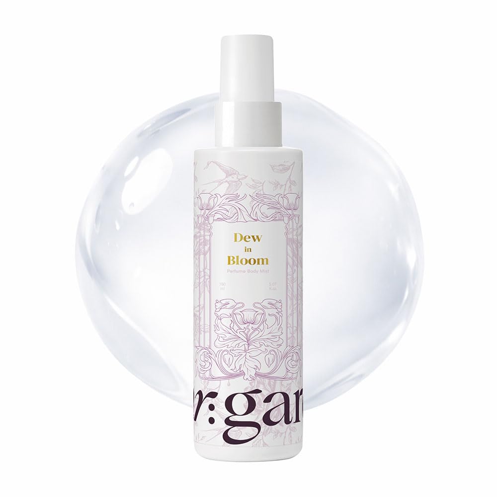 Perfume Body Mist - Daily Moisturizing Spray for Dry, Sensitive Skin | Lightweight & Non-Greasy | 150ml / 5.07 fl. oz. - Dew in Bloom