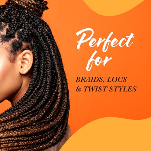 Hairplexx Glow Locs & Braids Mousse with Shea Butter - 5.07 Fl Oz