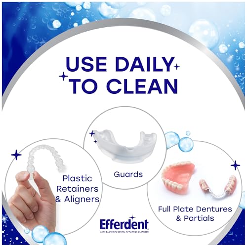 Efferdent Deep Clean Denture & Retainer Cleaning Tablets - 252 Count