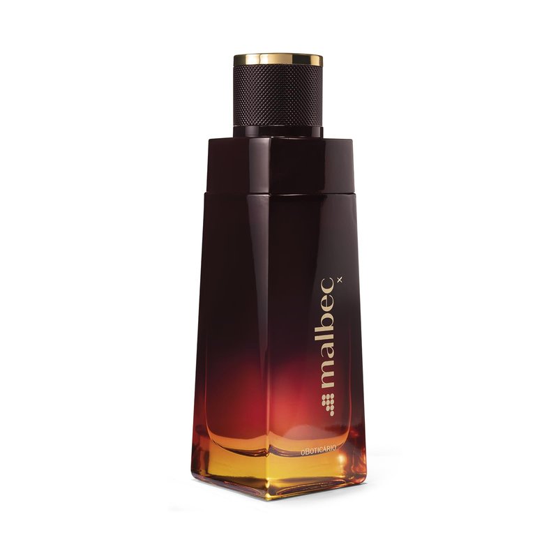 Malbec X Eau de Toilette By O Boticario, Cologne For Men, Long-Lasting Men's Fragrance, French Oak Barrel-Aged & Citrusy, Spicy Scent, 3.4 Ounce