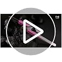 M Lash V5 Lilac Tweezers Set of 4 for Eyelash Extensions