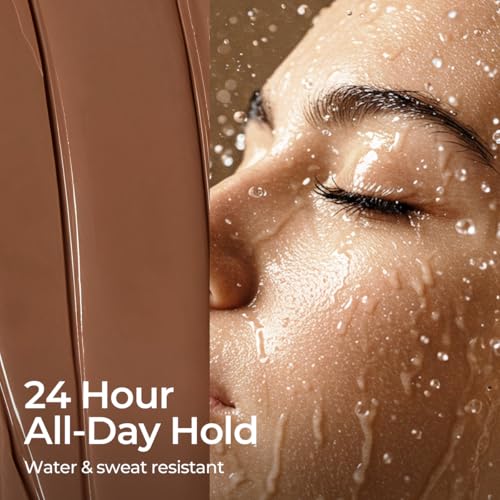 SACE LADY 24H Lock Eyebrow Gel with Brush - Waterproof Brown