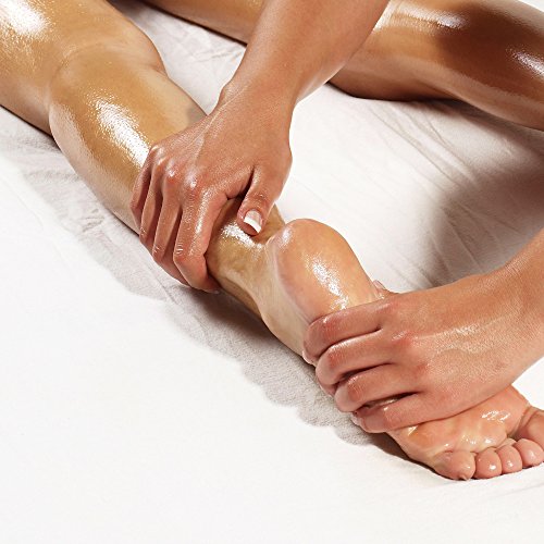 Master Massage Unscented Organic Massage Oil 8 fl oz Pack of 2 Water-Soluble Skin-Nourishing Formula